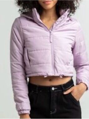 Full tilt cropped puffer jacket XS